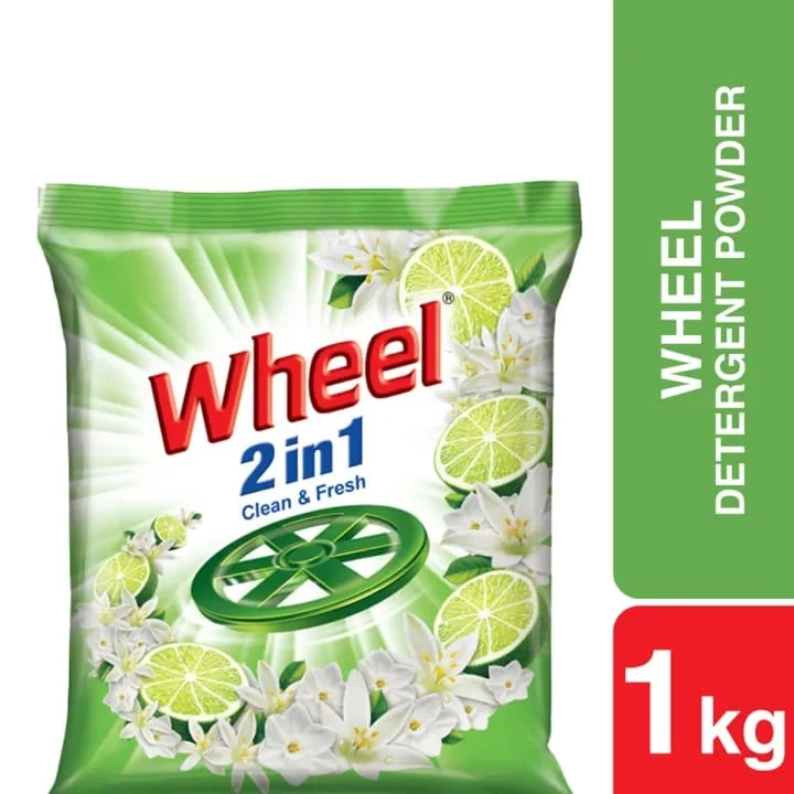 Wheel Washing (Detergent) Powder 2in1 Clean & Fresh 1Kg