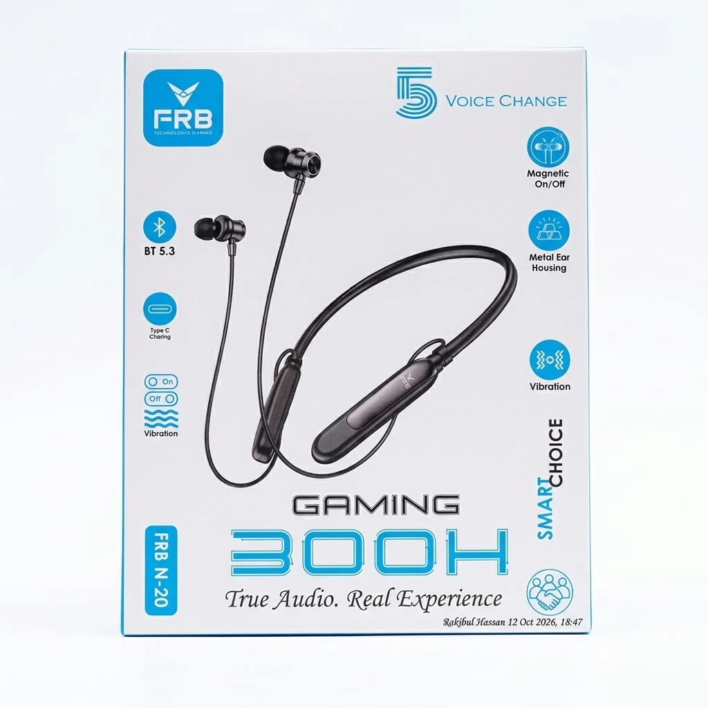 FRB N-20 Gaming Wireless Neckband Earphone